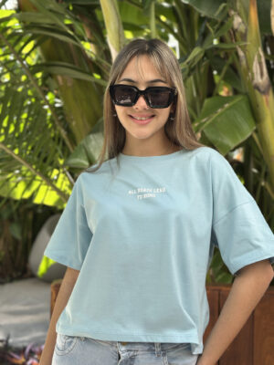 ALL ROADS LEAD Oversize algodón peinado