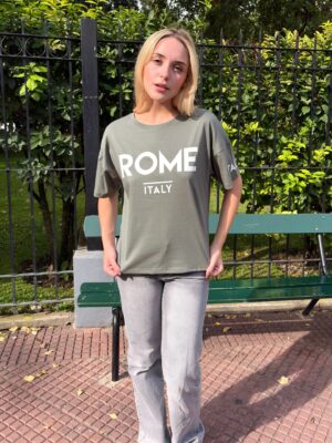 Remera Algodón ROME ITALY