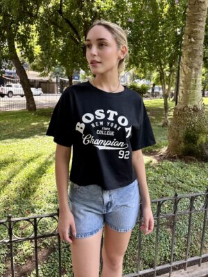 Remera Algodón «BOSTON 92»