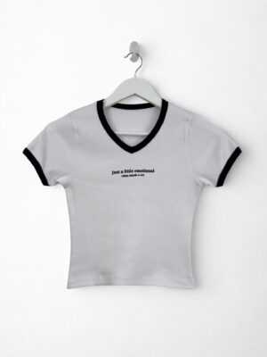 Remera Morley Cuello V «BRENDA»