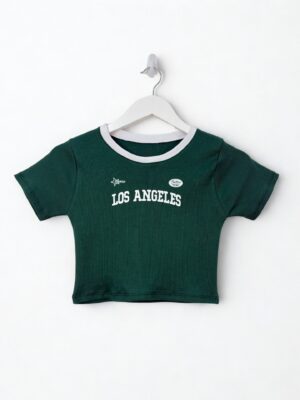 Remera Morley Combinada «LOS ANGELES»